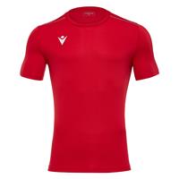 Rigel Hero Shirt SS RED XXS Teknisk trenings t-skjorte - Unisex