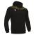 Ishtar Hoody 1/4 Zip Top SORT/GUL XL Treningsgenser med hette - Unisex 