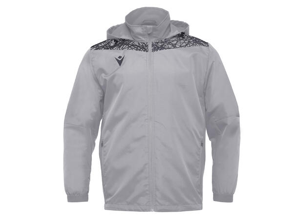 Lahti Showerjacket SØLV/GRÅ XS Vann- og vindavstøtende jakke - Unisex 