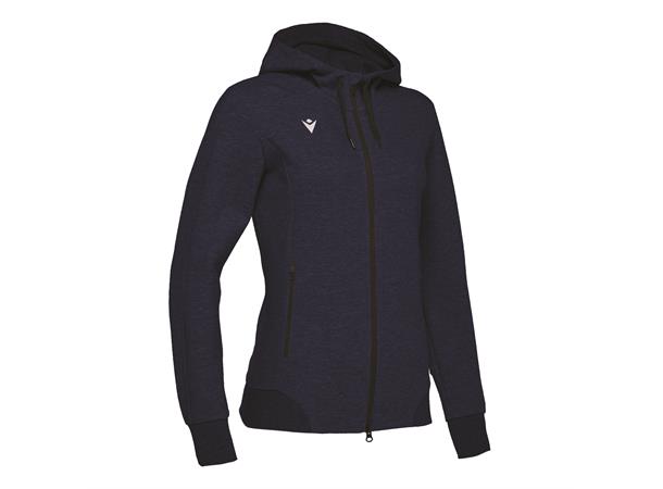 Lyre Full Zip Hooded Jacket W NAV XXL Hettejakke i bomullsmiks til dame 