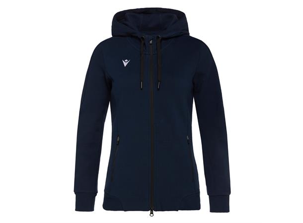 Lyre Full Zip Hooded Jacket W NAV XXL Hettejakke i bomullsmiks til dame 
