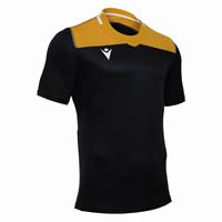 Jasper Rugby shirt BLK/AMB 3XS Teknisk spillerdrakt for kontaktsport