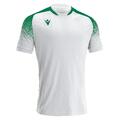 Alioth Shirt WHT/GRN XL Teknisk spillerdrakt i ECO-tekstil