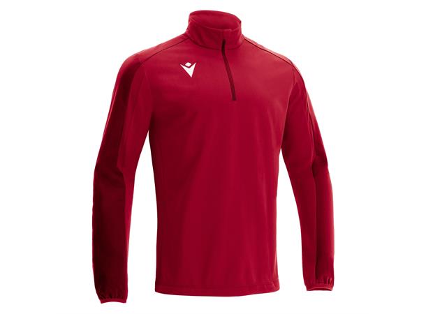 Arno 1/4 Zip Top RED M Teknisk treningsgenser - Unisex 