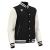 Fiddle varsity college BLK/WHT M Collegejakke - Unisex 