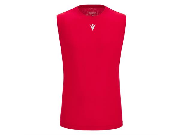 MP151 Hero SL Shirt RED M Armløs T-skjorte i bomull- Unisex 