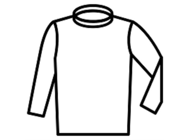 Titan Shirt Longsleeve NAV/RED/WHT M Langarmet teknisk skjorte - Unisex 