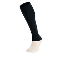 Round Socks Evo BLK L Komfortable fotballsokker - Unisex