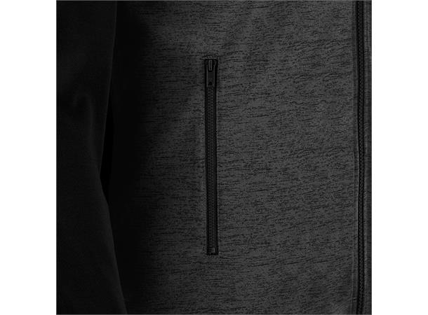 Valkyria Full Zip Top Woman BLK/WHT L Teknisk reisejakke til dame 