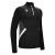 Fraser 1/4 Zip Top BLK/WHT S Teknisk treningsgenser - Unisex 