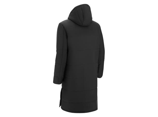 Northland Jacket BLK XXL Ekstra lang vattert coachjakke - Unisex 