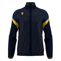 ODIN full zip top NAV/YEL M Jakke med kontrastdetaljer