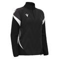 Leona Training 1/4 Zip Top W BLK/WHT 3XL Teknisk treningsgenser til dame